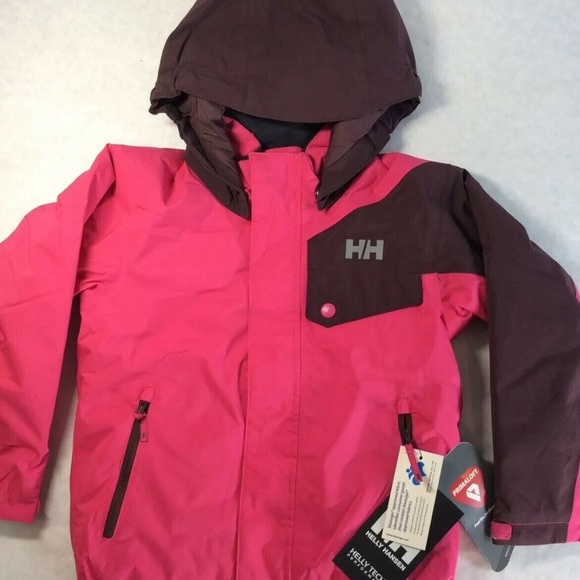 Helly Hansen Girls K Rider Insulated Ski Jacket - Picture 4 of 8
